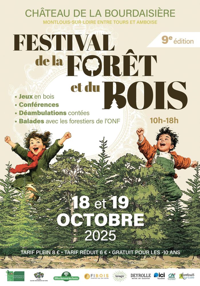 festival de la foret et du bois la bourdaisiere 2025
