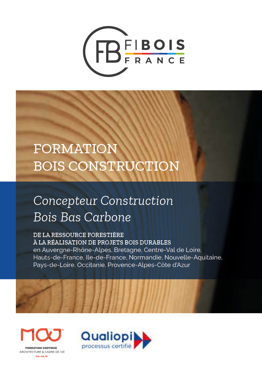 Formation Concepteur Constructeur Bois Bas Carbone 2CBBC 2024