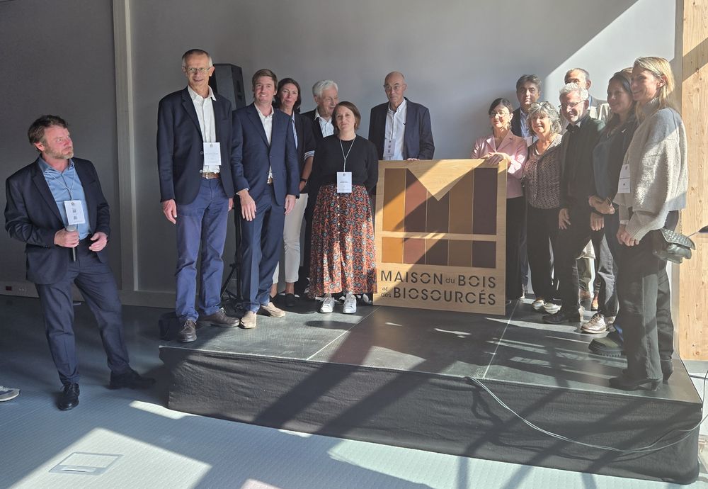 inauguration maison du bois et des biosourcés tours 2025