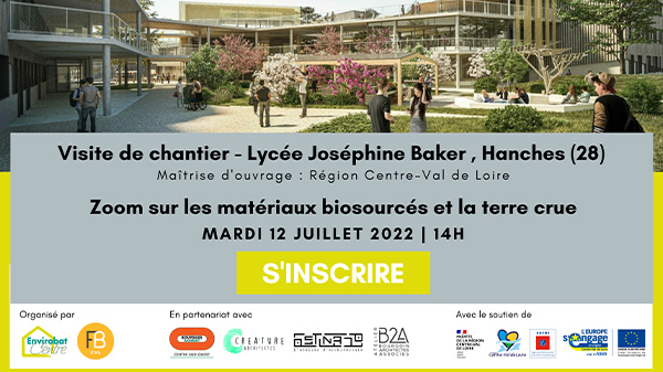 visite-de-chantier--construction-bois-lycee-josephine-baker-hanches-materiaux-biosources-terre-crue-fibois-centre-val-de-loire-envirobat-centre